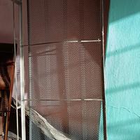 Letto anni 50 vintage in ferro.