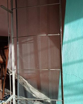 Letto anni 50 vintage in ferro.