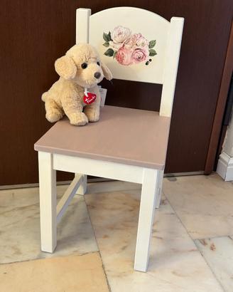 Sedia bimbi ikea shabby