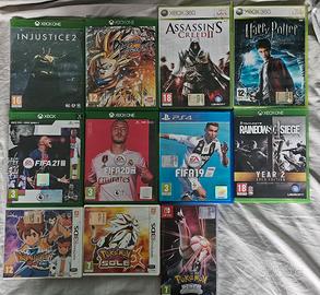 Giochi Xbox - Nintendo - Ps4. (prezzi in desc.)