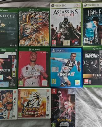 Giochi Xbox - Nintendo - Ps4. (prezzi in desc.)