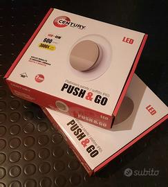 2 plafoniere LED da parete o soffitto