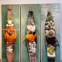 3 quadri canvas Maison Du Monde