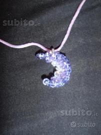 Collana con ciondolo Luna tempestata di Swarovski