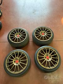 Cerchi tec montati su ford fiesta 8.0JX18H2