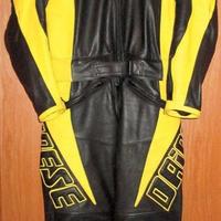 Tuta da moto Dainese in pelle, due pezzi taglia 50