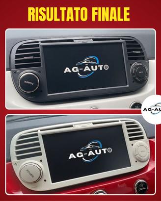 Fiat 500 - Abarth KIT COMPLETO Autoradio Android