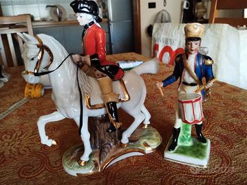 Lotto 2 Statuine Capodimonte e CDC Rokoko 