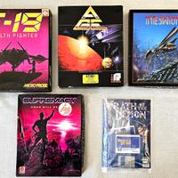 5 GIOCHI PER COMPUTER ATARI ST STF STE 1040 MEGA