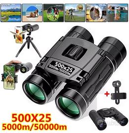 Binocolo canocchiale per telefono Zoom 500x25 HD