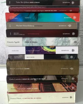 12 libri edizioni Bompiani