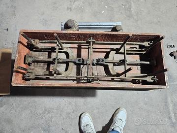  Bilancia Antica Anni '20 in Marmo e Legno 