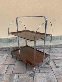 Carrellino pieghevole di modernariato