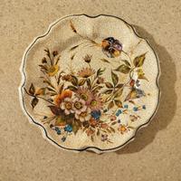 Piatto decorativo vintage in melamina marca LAMI