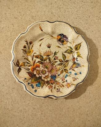 Piatto decorativo vintage in melamina marca LAMI