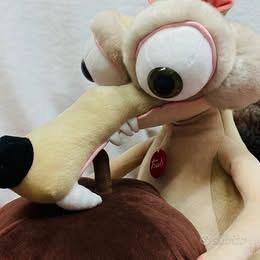 Peluche jumbo Trudi - Scrat Era Glaciale 4