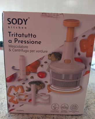 TRITATUTTO A PRESSIONE  di SODY KITCHEN, nuovo.