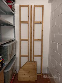 Scaffale angolare Ikea Ivar
