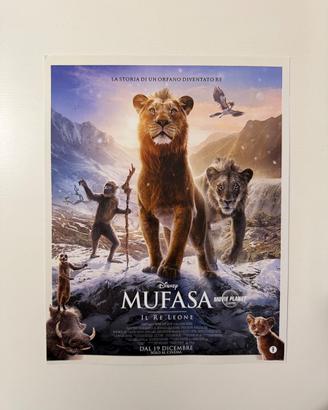 Poster Mufasa - Il Re Leone