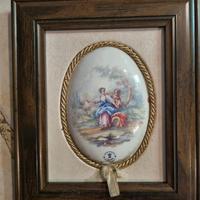 Quadretti Porcellana Capodimonte - Set 3 pezzi