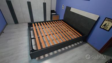 Letto matrimoniale Arredissima compreso di rete