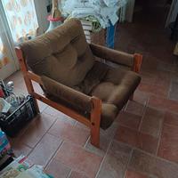 poltrona neapel scandinavo brutalista vintage