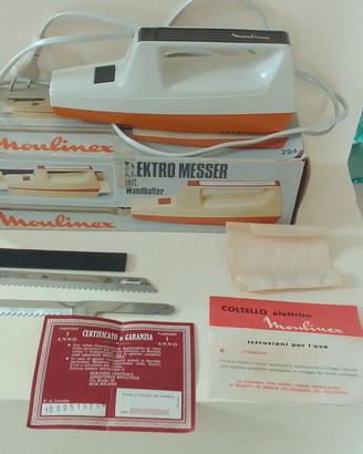 coltello elettrico Moulinex VINTAGE ANNI 70