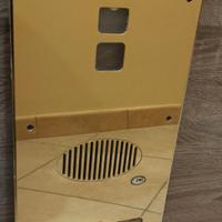 pulsantiera 4 tasti ottone urmet