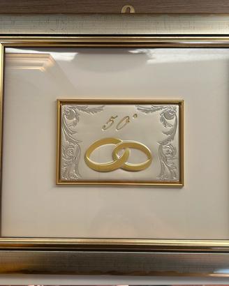 Quadro nozze d’oro