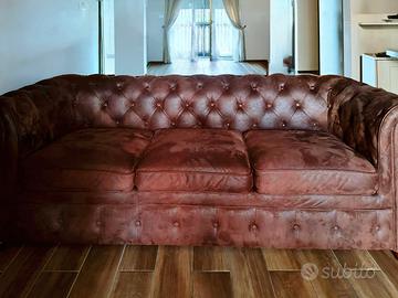 divano chesterfield 3 posti