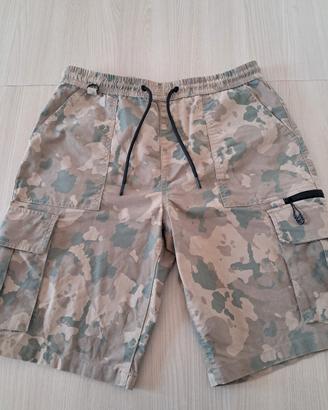 Pantaloncino Mimetico Cargo