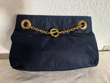 Pochette blu oro Andrea Mabiani