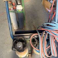 Ossigeno acetilene kit bombole e cannelli