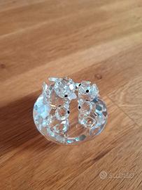 Mamma con pulcini swarovski