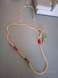 Pista in legno