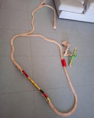 Pista in legno
