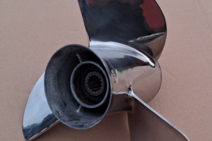 Elica acciaio originale Yamaha black steel da 17