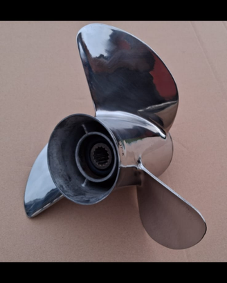 Elica acciaio originale Yamaha black steel da 17