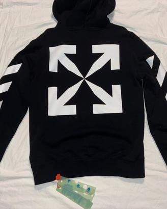 Felpa Off White Logo sul retro