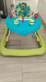 Girello Pieghevole bambini, da 6 mesi+ regolabile