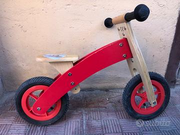 Bici in legno bambino