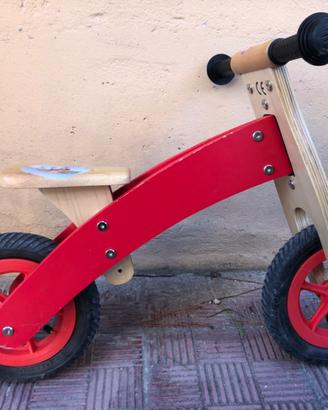 Bici in legno bambino