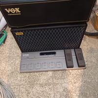 Amplificatore vox + pedaliera