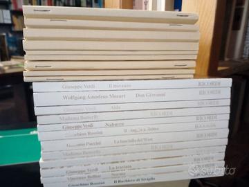Lotto 21 libretti d'opera nuovi - Edizioni Ricordi