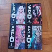 4 manga AreaD n. 1, 2, 3, 4  