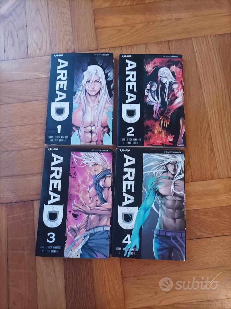 4 manga AreaD n. 1, 2, 3, 4 - Libri e Riviste In vendita a Milano