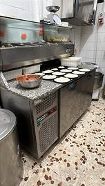 Banco pizza refrigerato