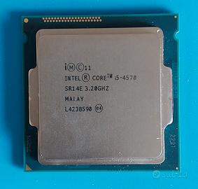 Processore Intel i5 4570 + 8GB DDR2 + 8GB DDR3