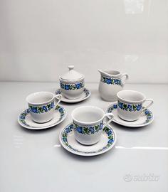 Set Caffè Porcellana Ken Scott Vintage Tazzine