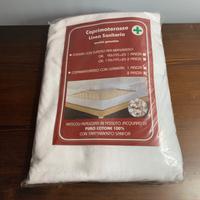 Coprimaterasso 2 piazze nuovo 100% cotone